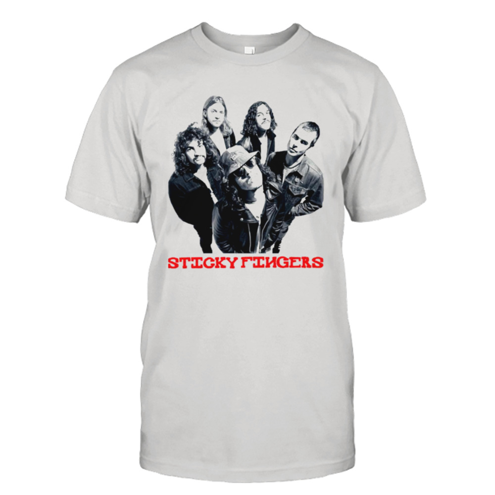 Sticky Fingers Band Members shirt