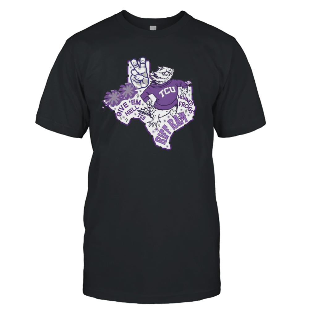 Tcu Hypnotoad Give ‘Em Hell Riff Ram shirt