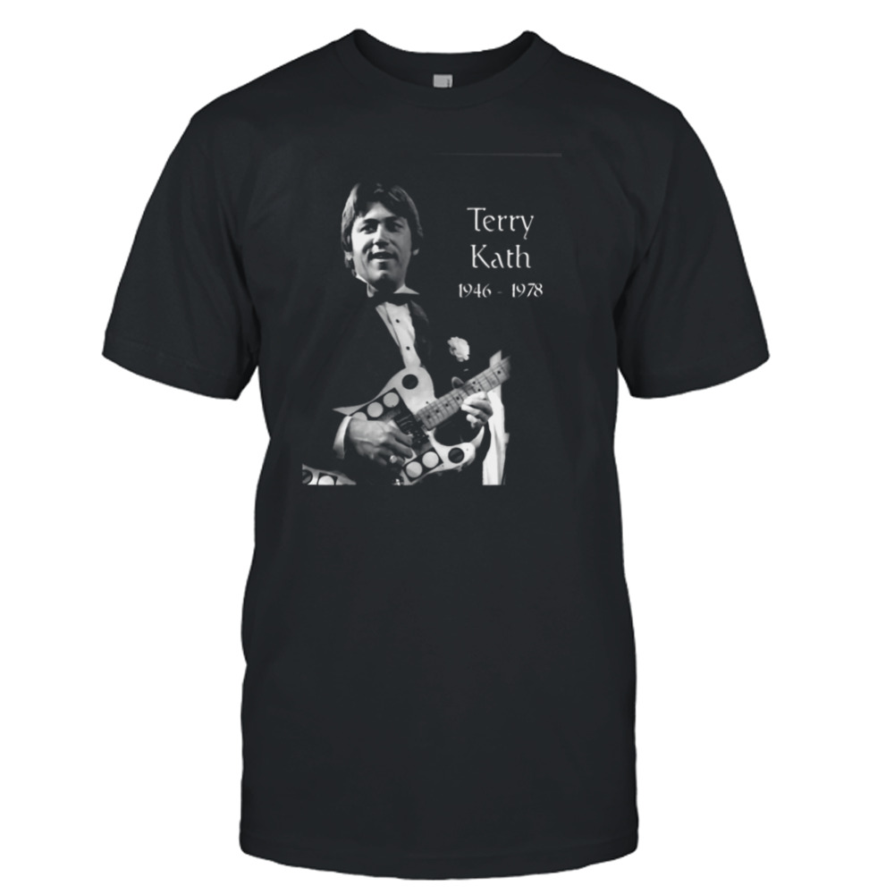 Terry Kath Guitarist Lead Vocals Chicago Band shirt