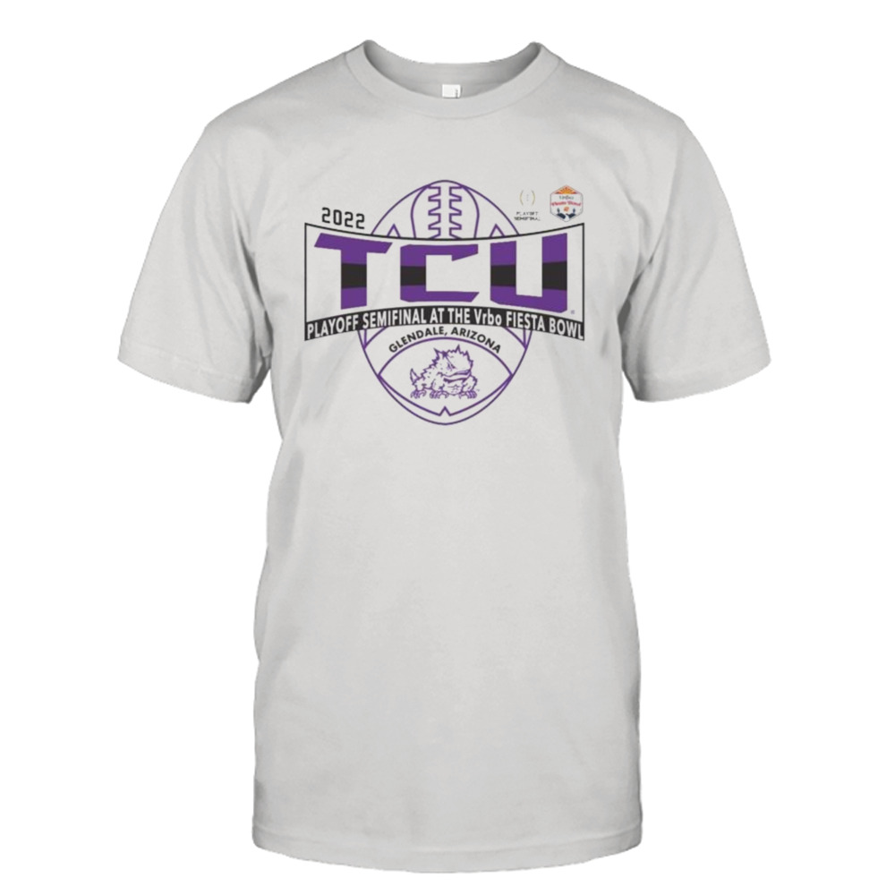 Texas Christian University Football 2022 Fiesta Bowl Playoff Bound T-Shirt