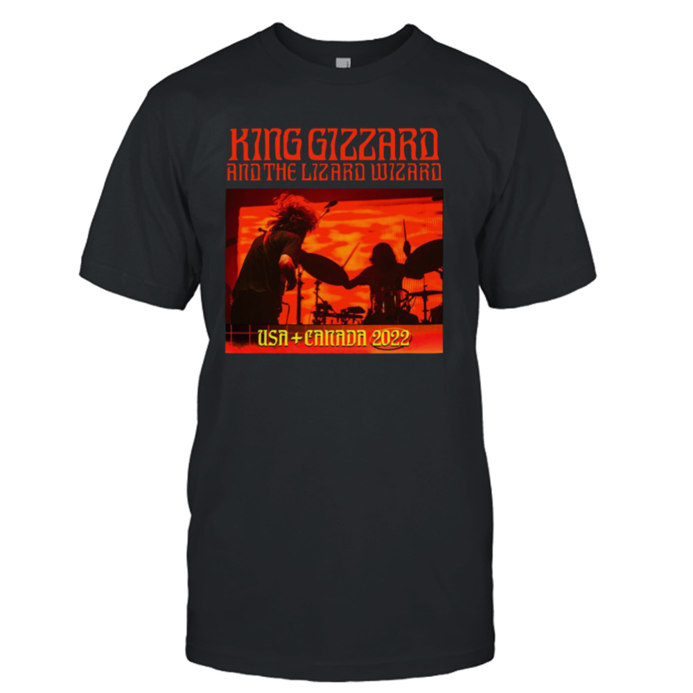 USA Canada 2022 King Gizzard And The Lizard Wizard shirt