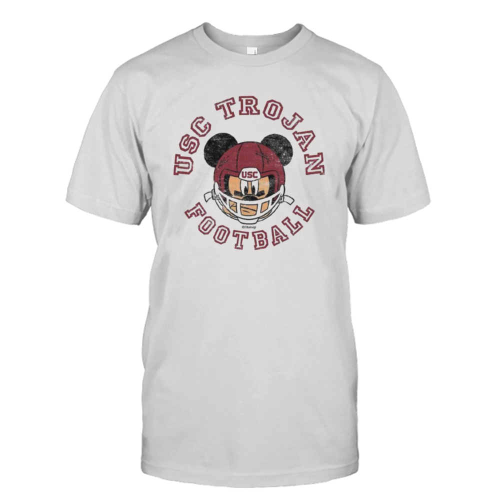 USC Trojans Men’s Disney Slot Cross Mickey Dyed Ringspun T-Shirt