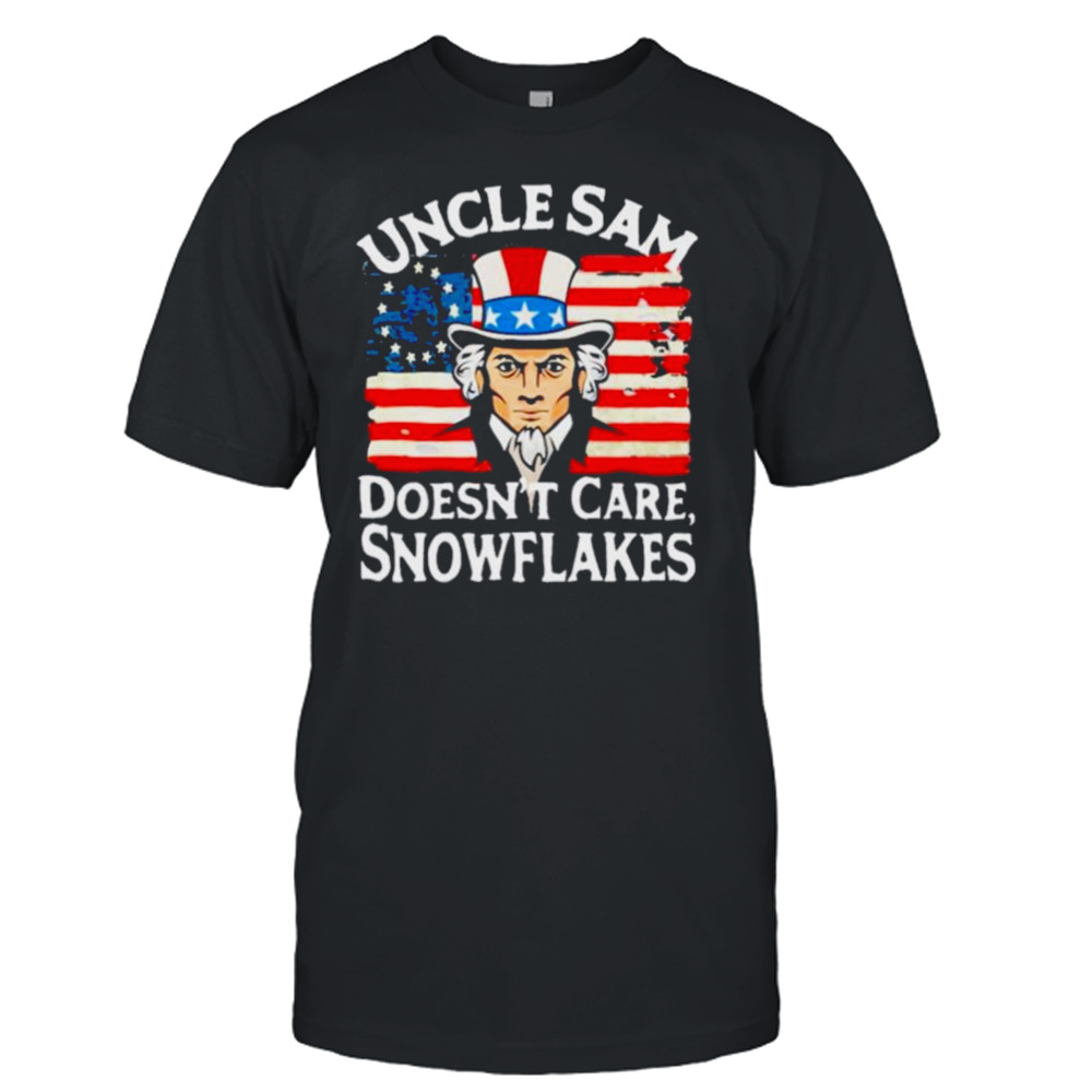 Uncle Sam Don’t Care Snowflakes Shirt