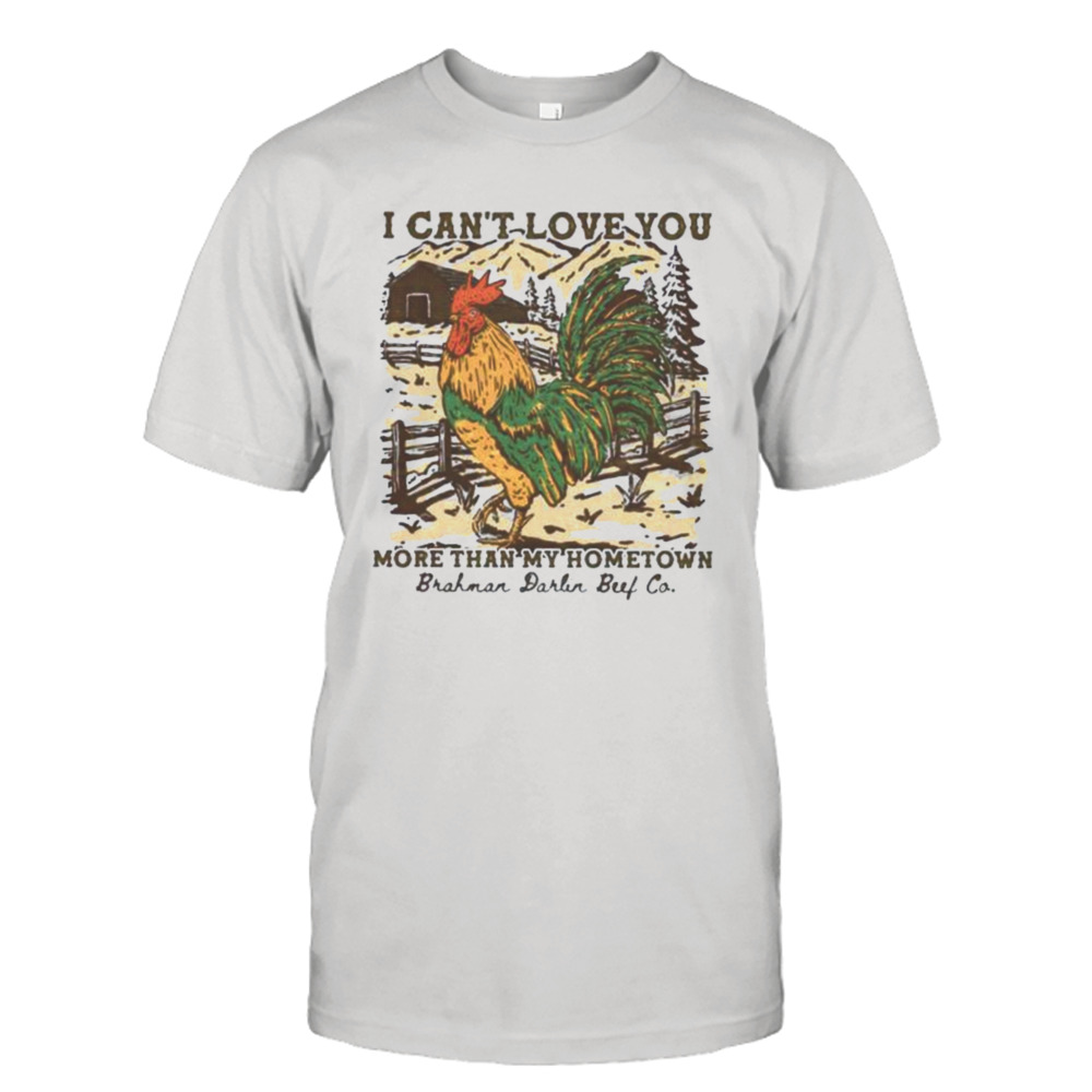 Wallen Lyrics I Can’t Love You More Than My Hometown Shirt