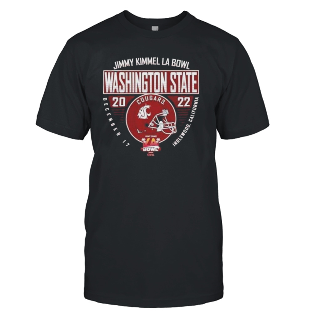 Washington State Cougars football 2022 Jimmy Kimmel LA Bowl shirt