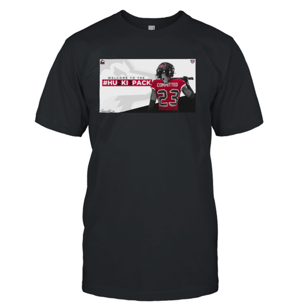 Welcome To The Niu Huskies Football Hu2ki3pack shirt