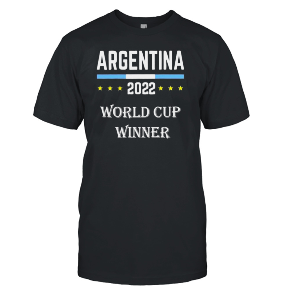 World Cup Winner Argentina 2022 Shirt