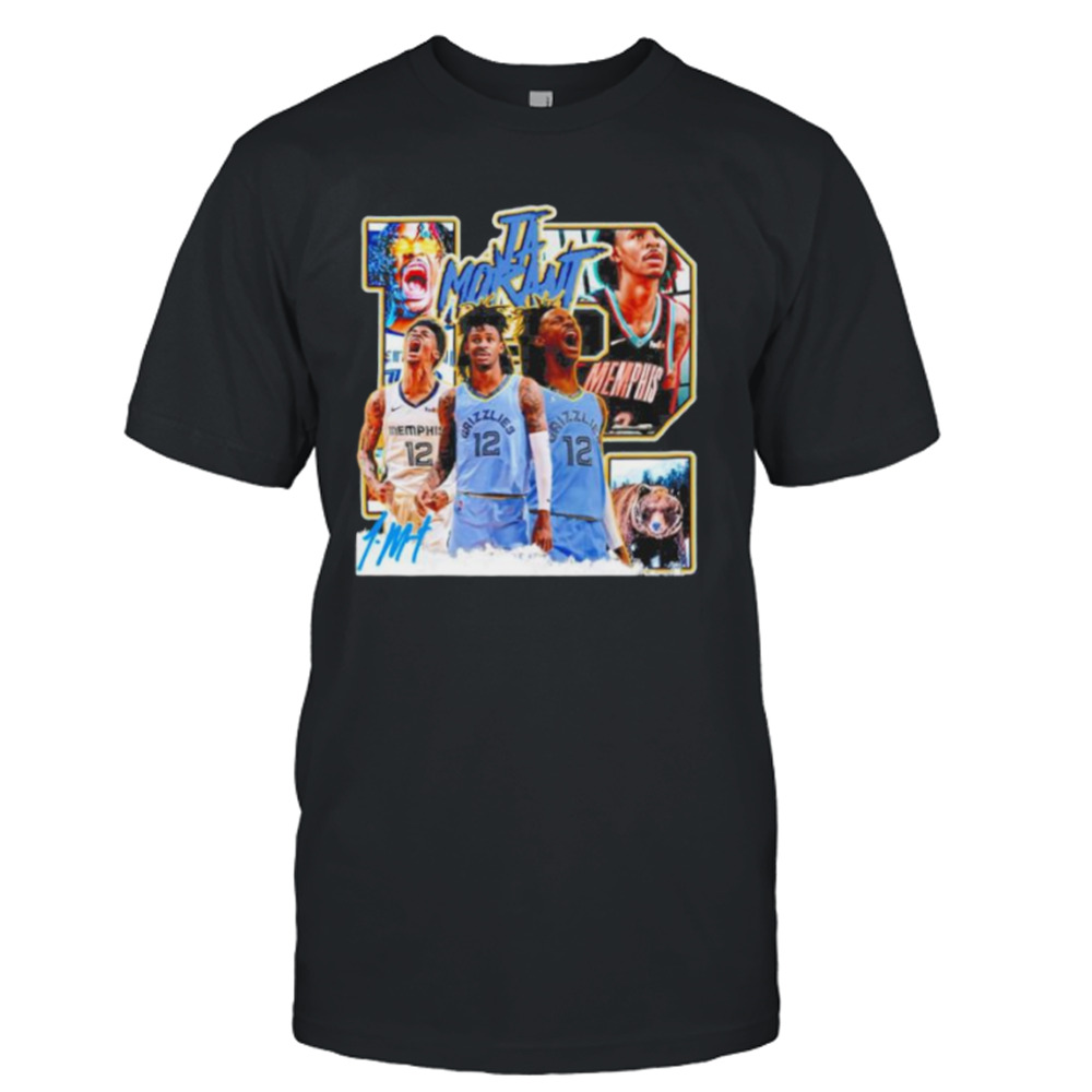 Young Ox Bow Legged Bear Memphis Basketball Ja Morant Shirt