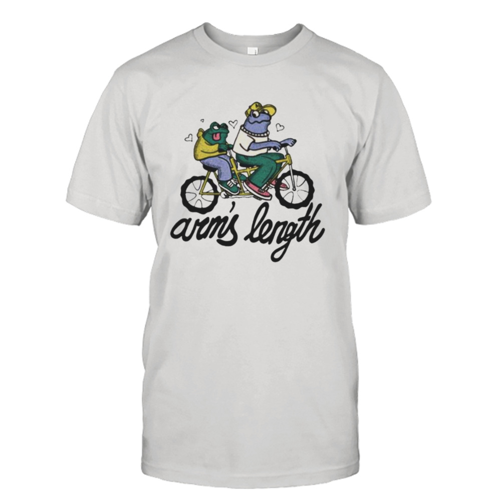 arm’s length Frog and Toad shirt