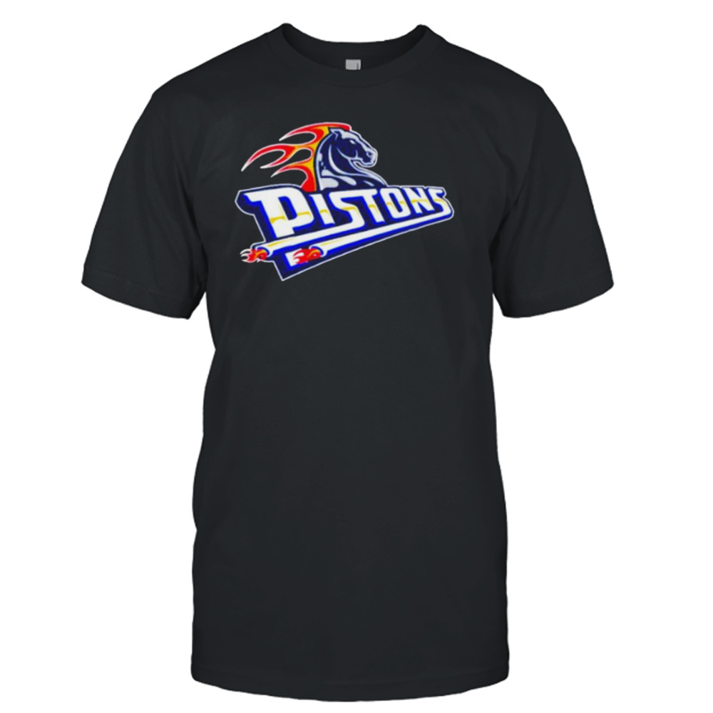 detroit Pistons logo shirt