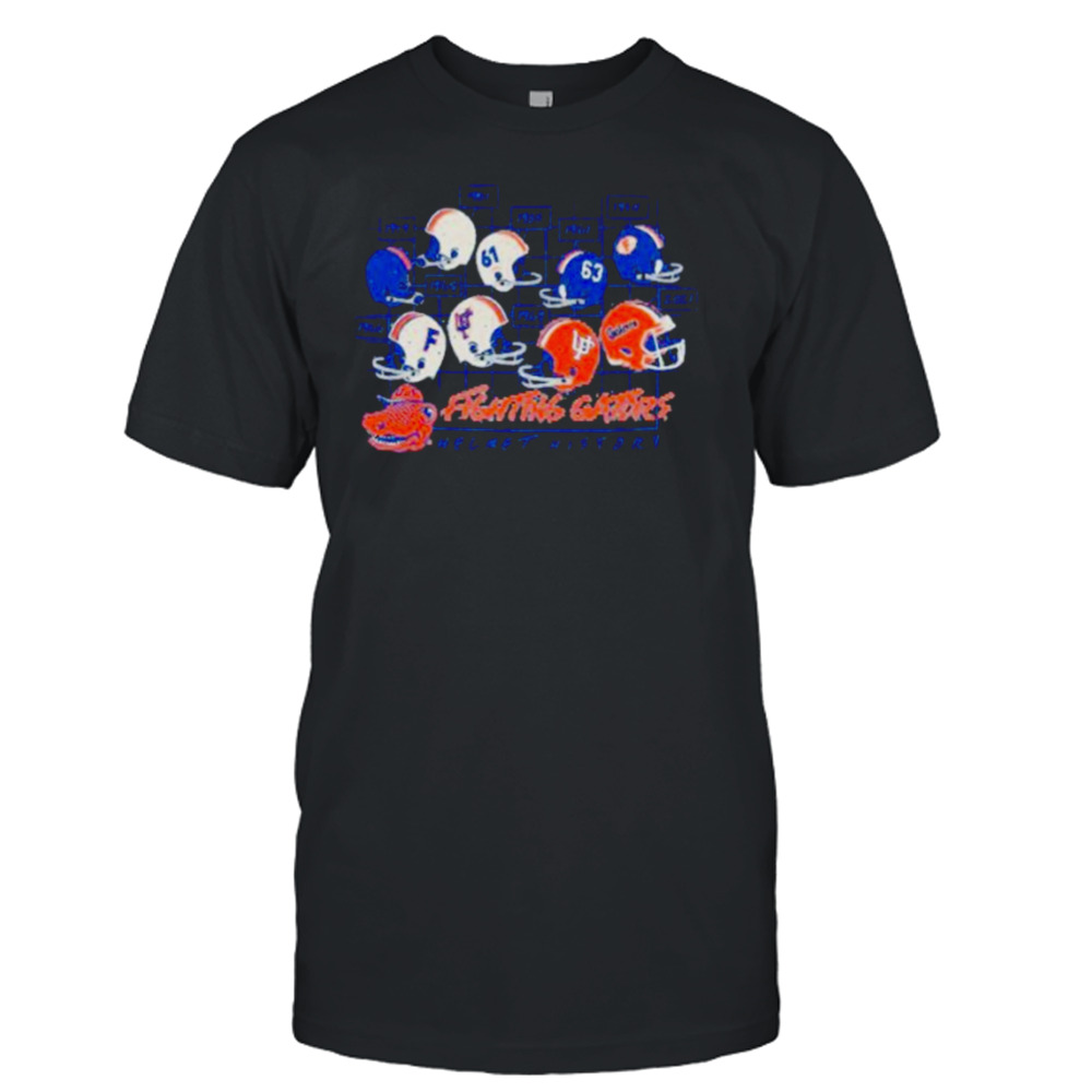 fighting Florida Gators helmet history shirt