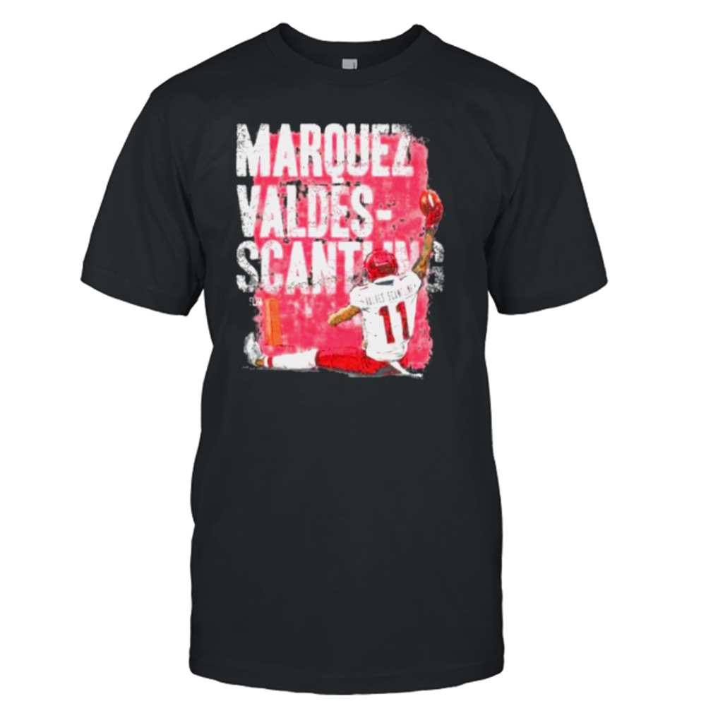 marquez Valdes-Scantling Kansas City Chiefs pylon shirt