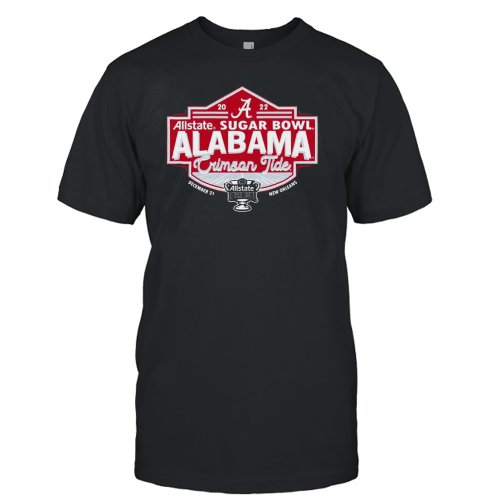 2022 Allstate Sugar Bowl Alabama Crimson tide December 31 New Orleans Shirt