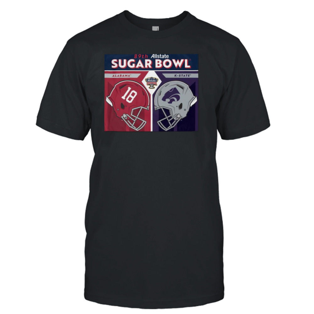 89th Sugar Bowl Alabama vs K-state Matchup 2022-23 Shirt