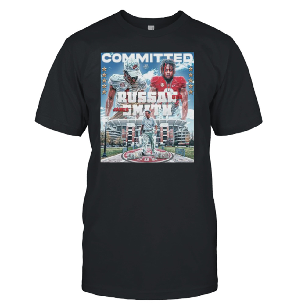 Alabama Crimson Tide Committed Russaw Qua James Smith Shirt