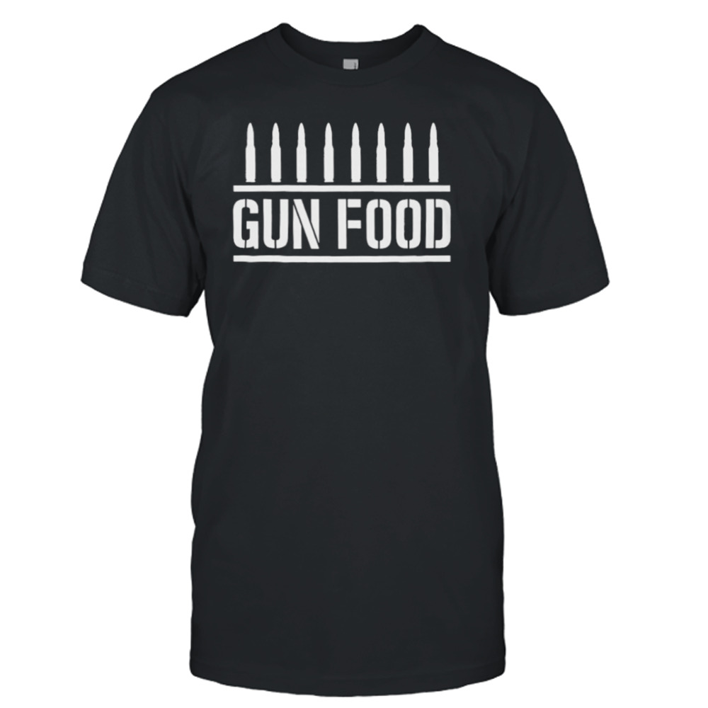 Awesome gun food T-shirt