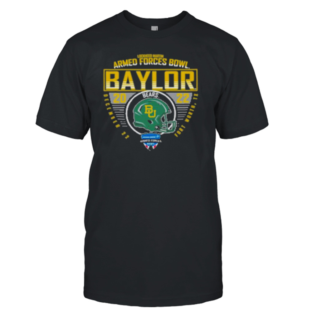 Baylor university 2022 armed forces bowl bound shirt