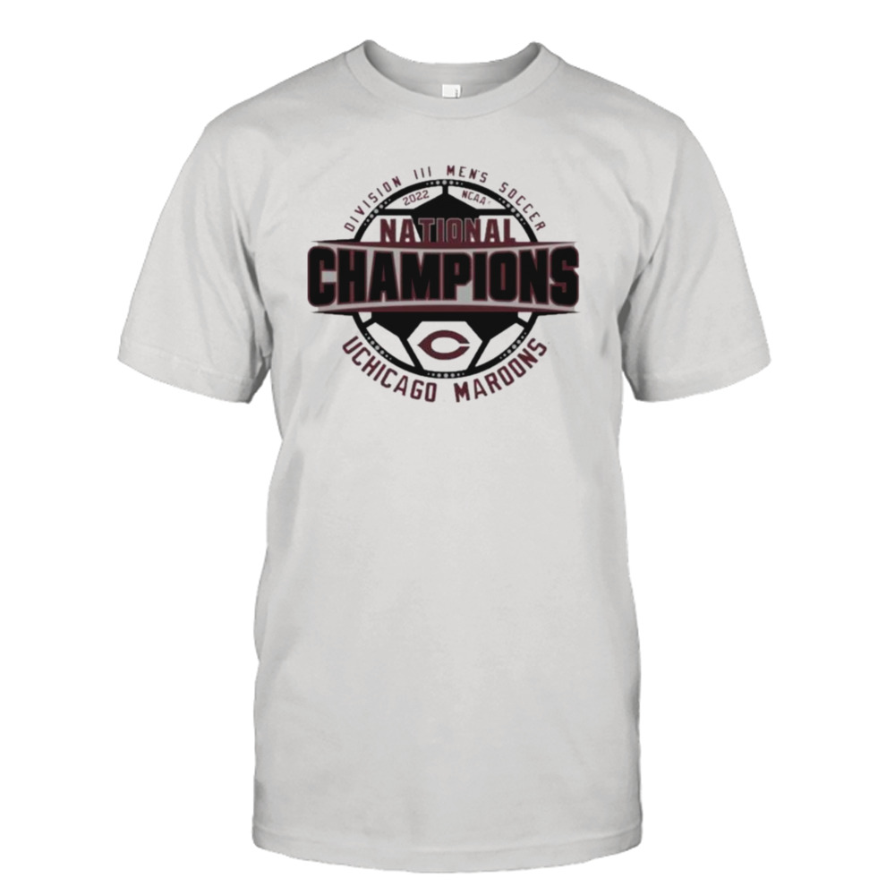 Chicago Maroons 2022 NCAA Division III Men’s Soccer National Champions Shirt