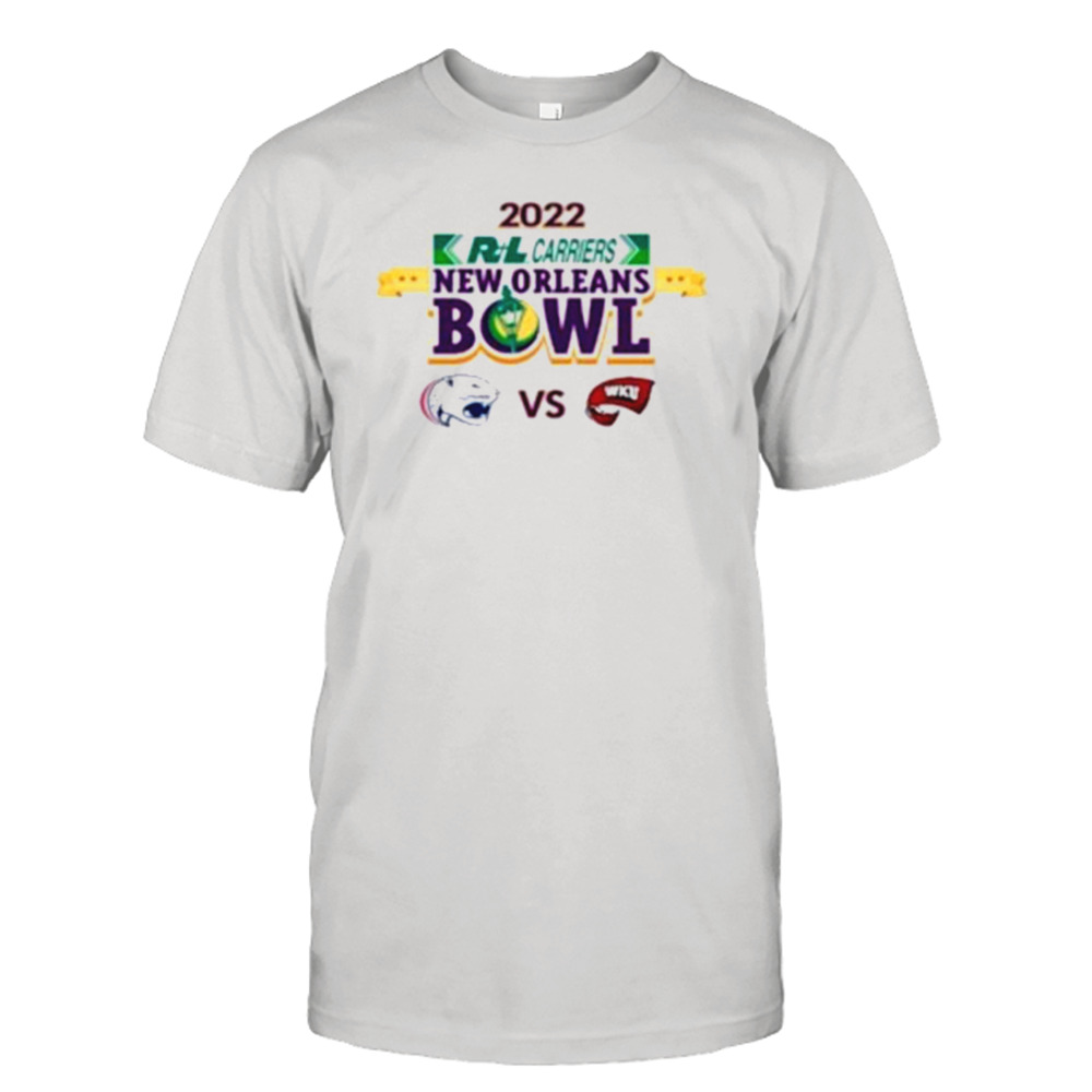 College football 2022 new orleans bowl western ky vs south alabama shirt