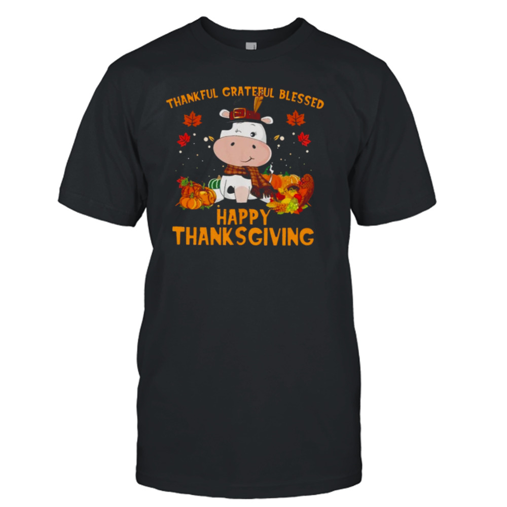 Cow Lover Thanksgiving Shirt