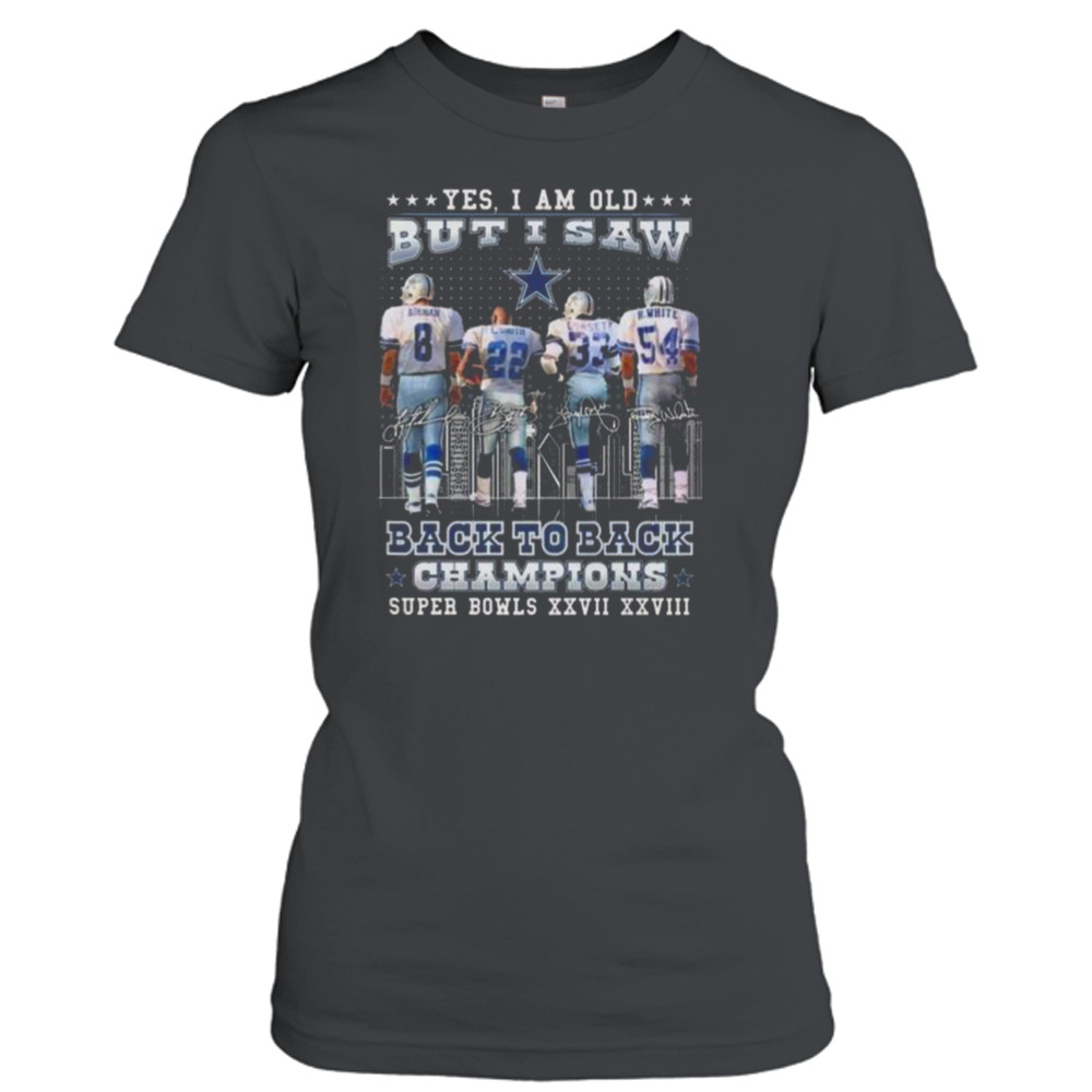 Dallas cowboys back to back champions shirt - Kingteeshop