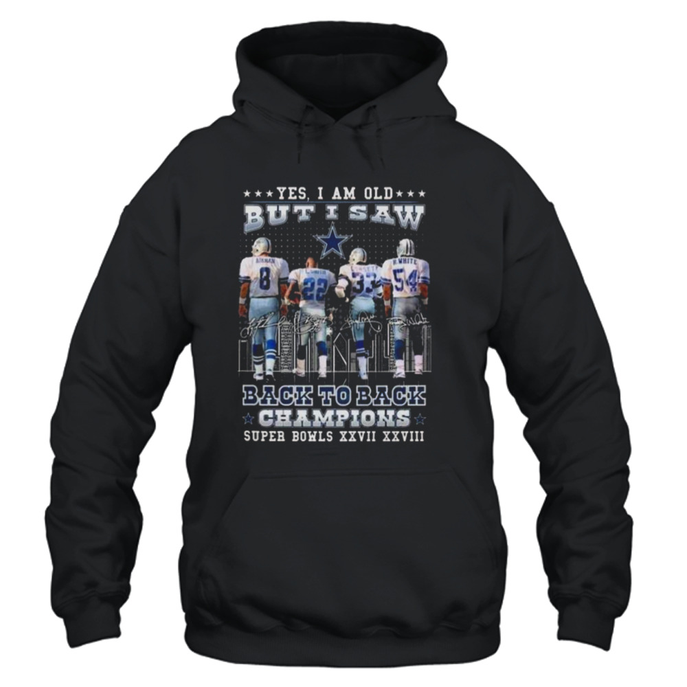 Dallas cowboys back to back champions shirt - Kingteeshop