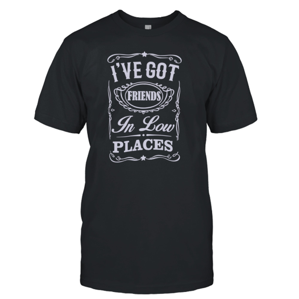 I’ve Got Friends In Low Places Garth Brooks Concert Tour Vintage shirt