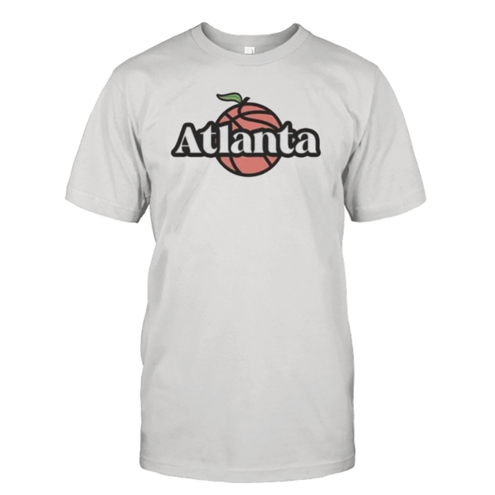 atlanta peach basketball shirt