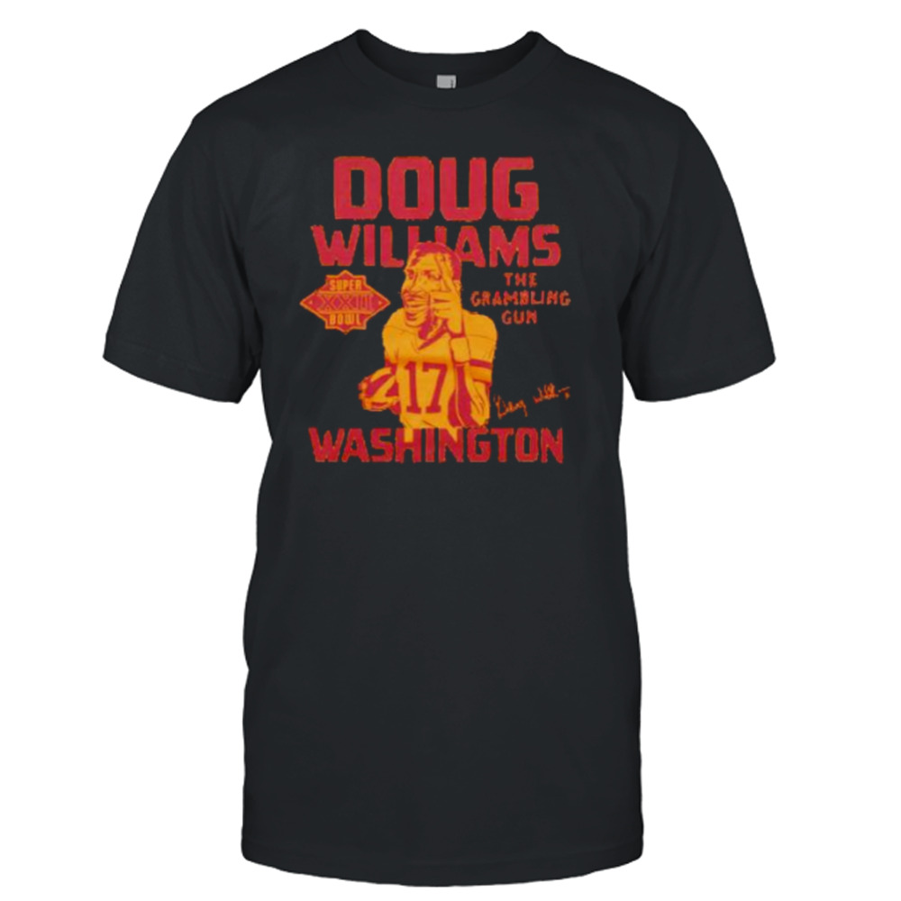 doug Williams Washington super XXII bowl signature shirt