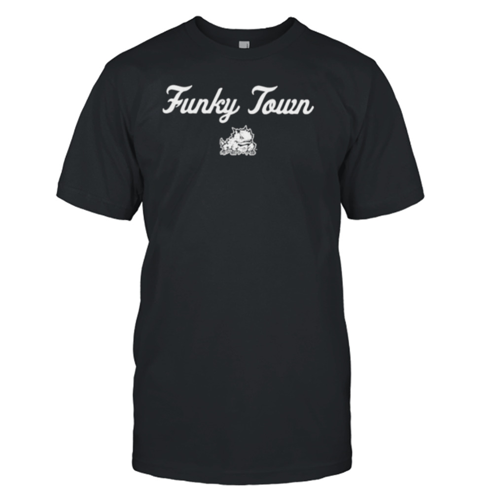 funky Town TCU Horned Frogs football shirt