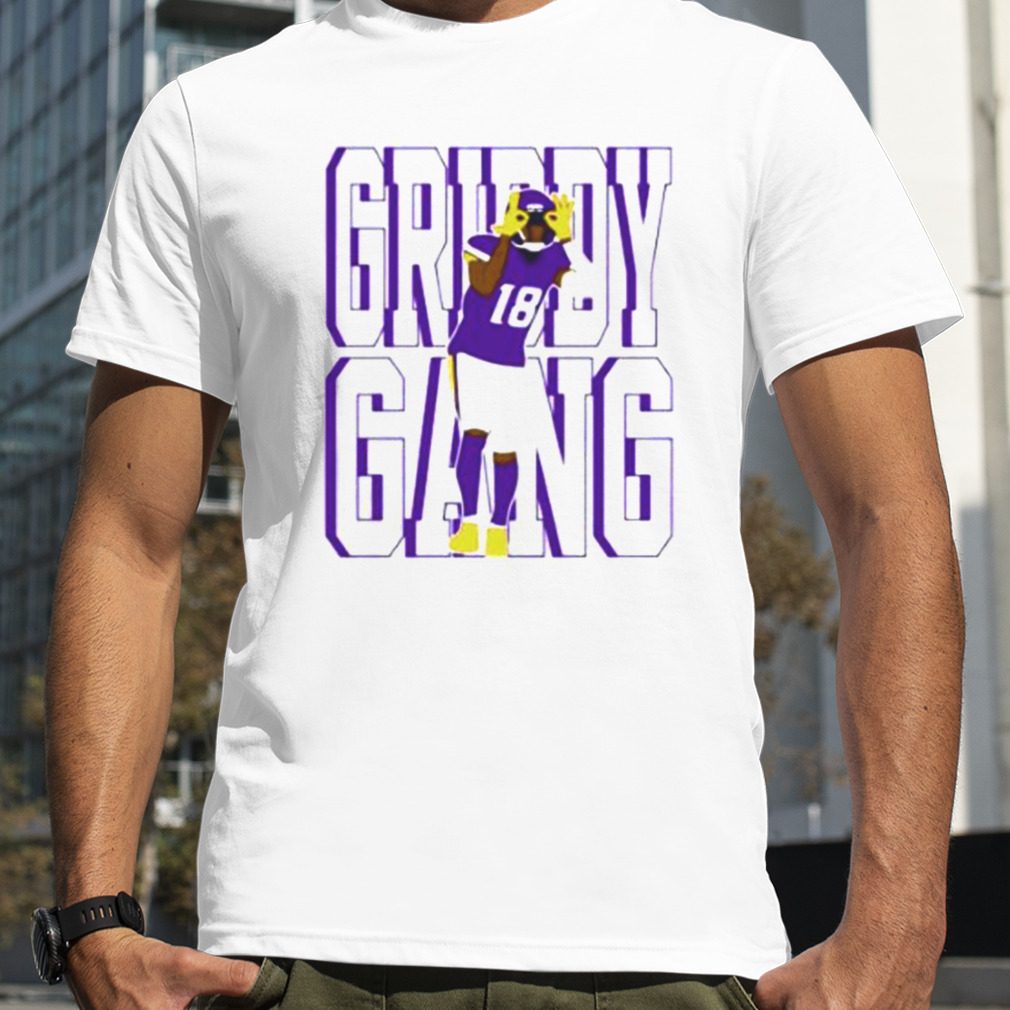 Justin Jefferson Griddy T-shirt Vikings 