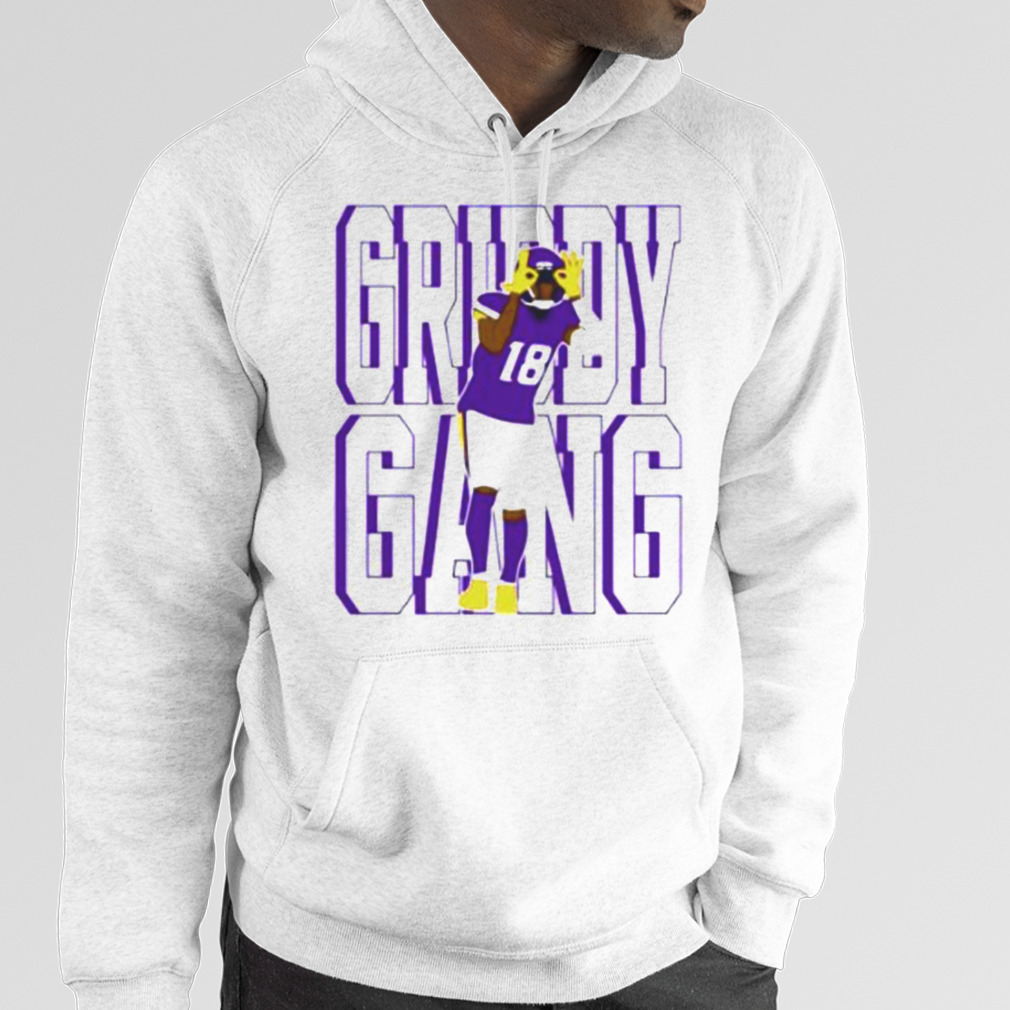 Minnesota Vikings Justin Jefferson Griddy Gang Shirt - Peanutstee