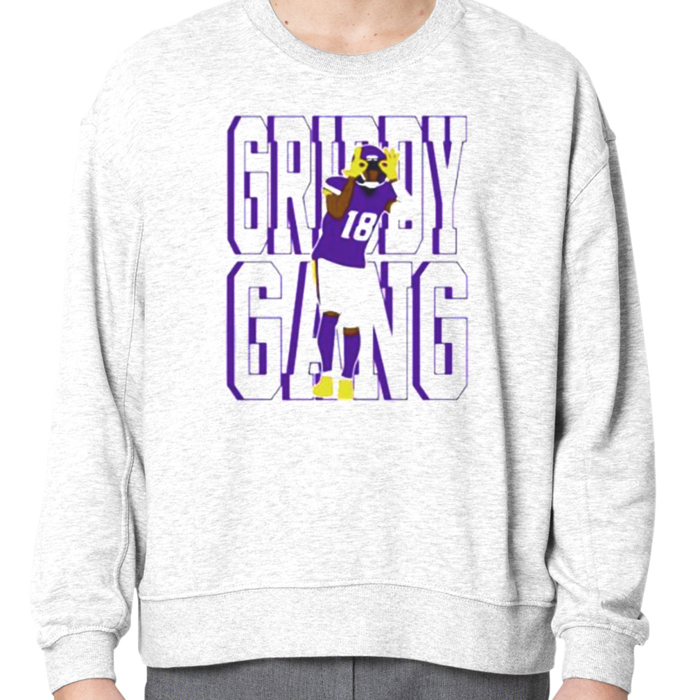 Justin Jefferson Griddy Shirt Womens Vikings Shirt Minnesota Vikings Gift -  Happy Place for Music Lovers