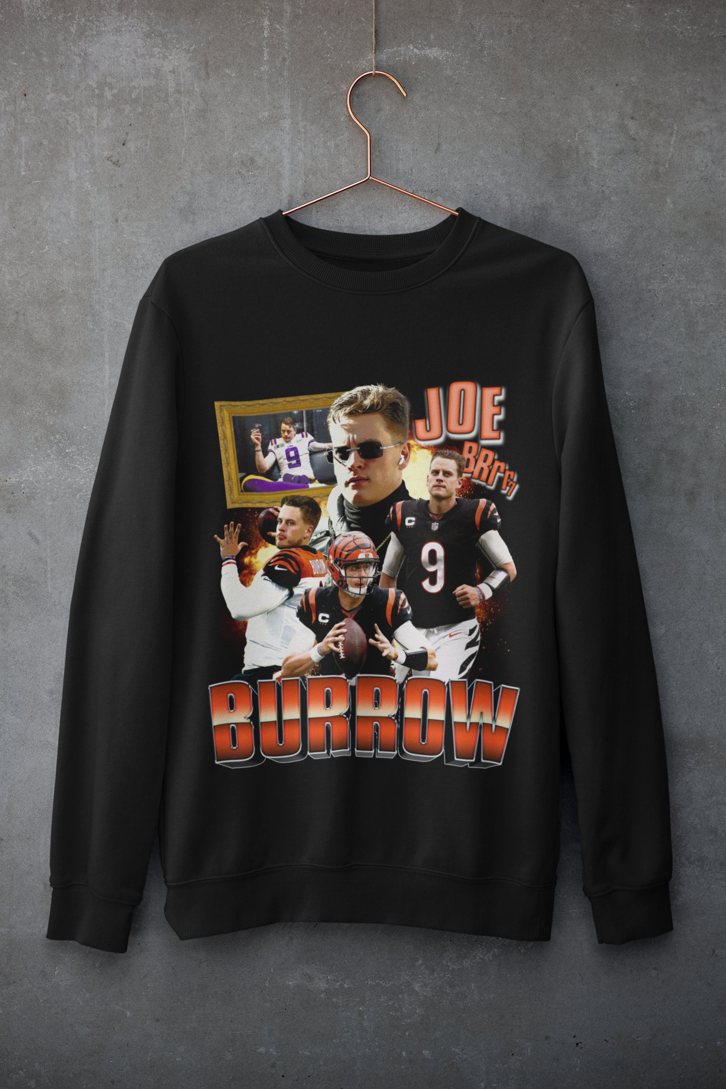 Joe Burrow 9 Cincinnati Bengals Nike logo Shirt, hoodie, sweater