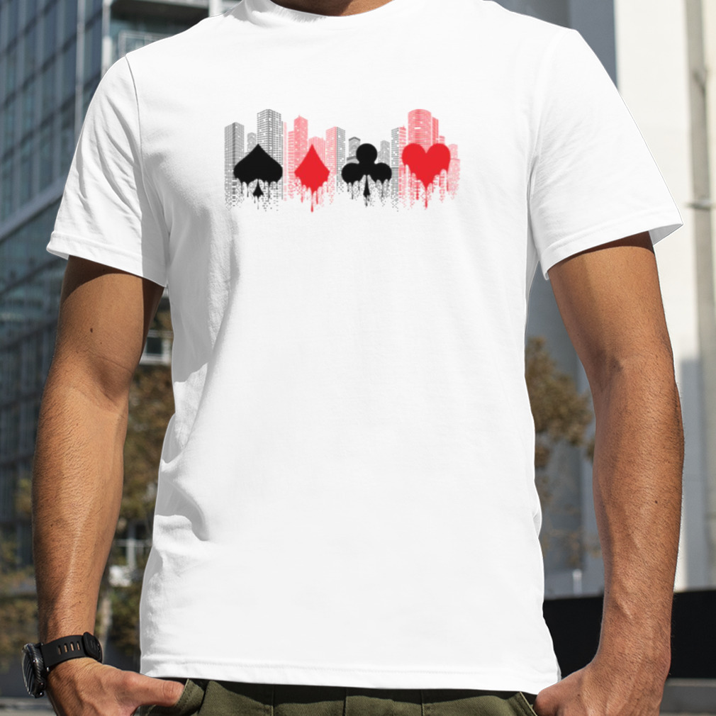 Alice In Borderland Buildings And Playing Cards shirt