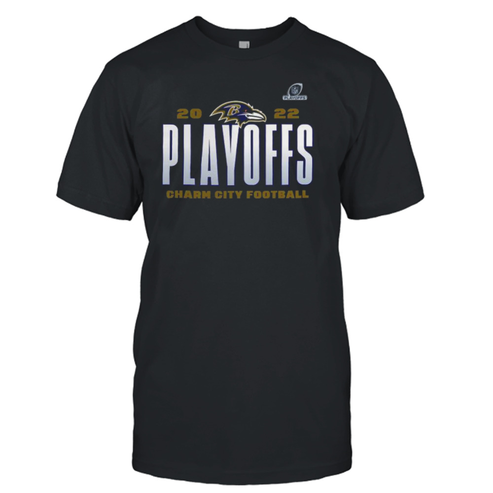 Baltimore Ravens 2022 NFL Playoffs Charm city football shirt