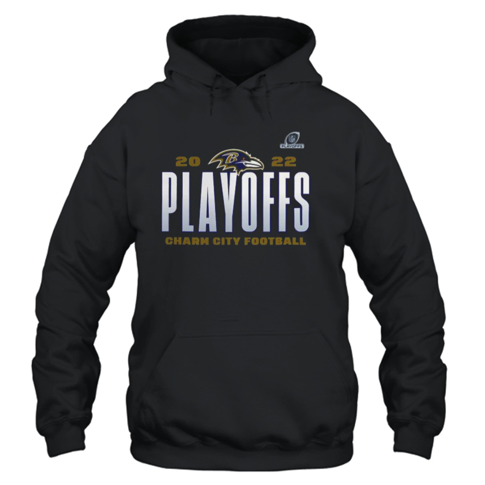 Baltimore Ravens 2022 NFL Playoffs Charm city football shirt