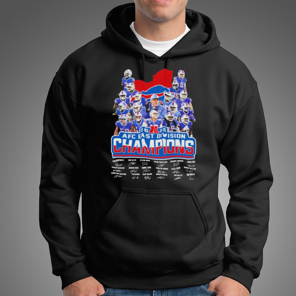 Buffalo Bills 2022 AFC East Champions Unisex Hoodie Sweatshirt