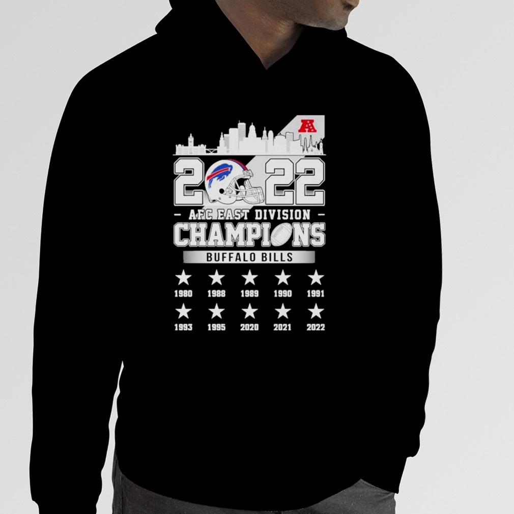 2022 AFC East Champions Buffalo Bills 1980-2022 Shirt, hoodie