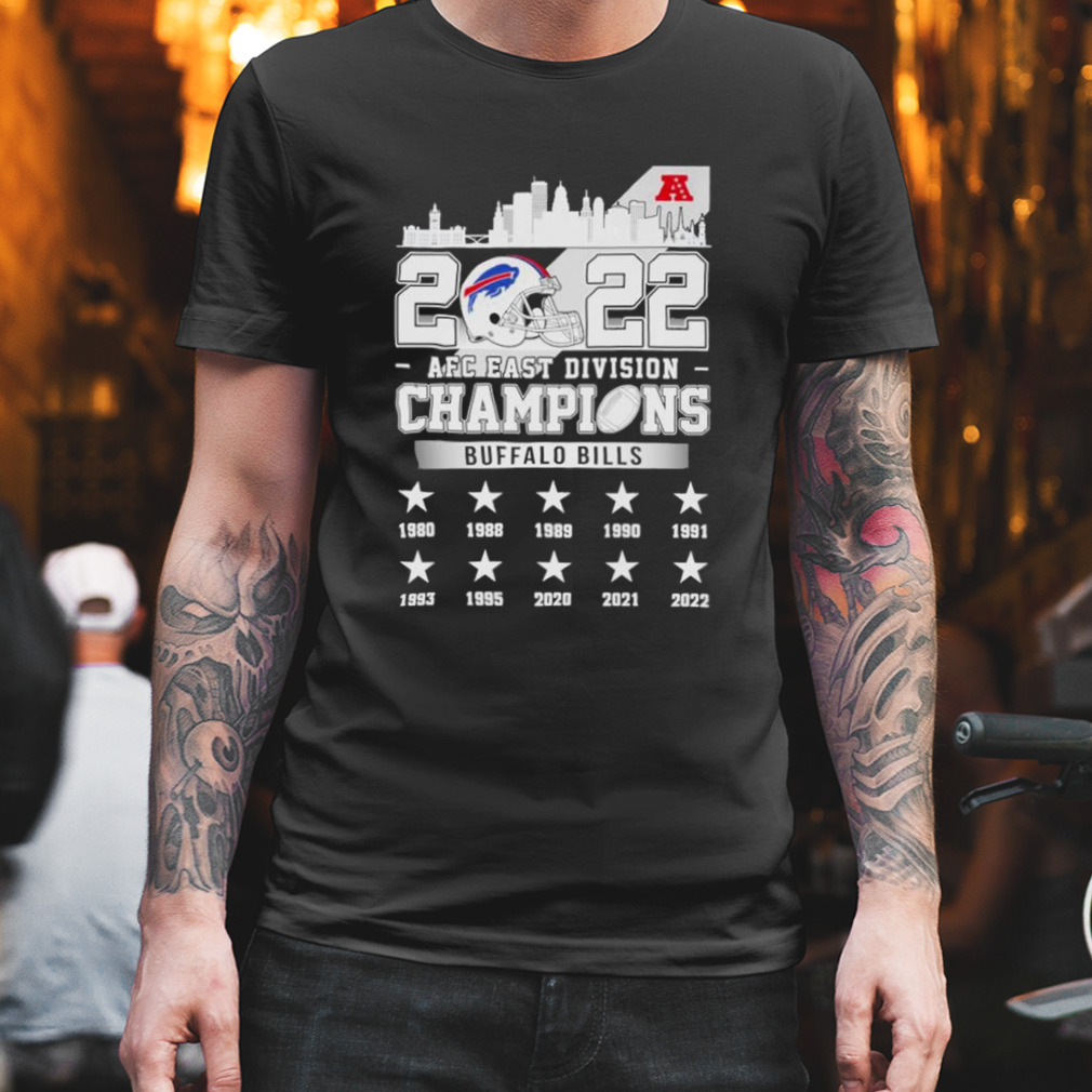 2022 Afc East Division Champions Buffalo Bills 1980 2022 Shirt