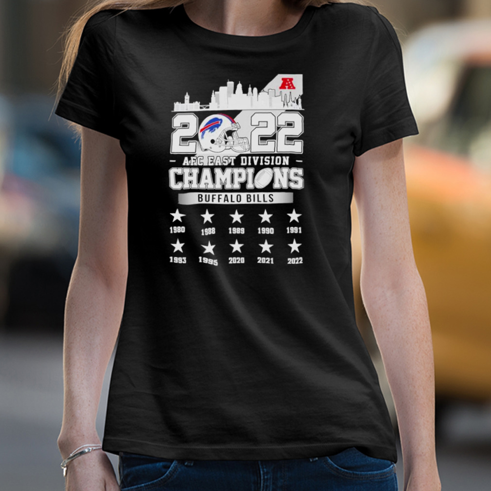 Buffalo Bills 2022 Afc East Division Champions 1980 2022 Shirt