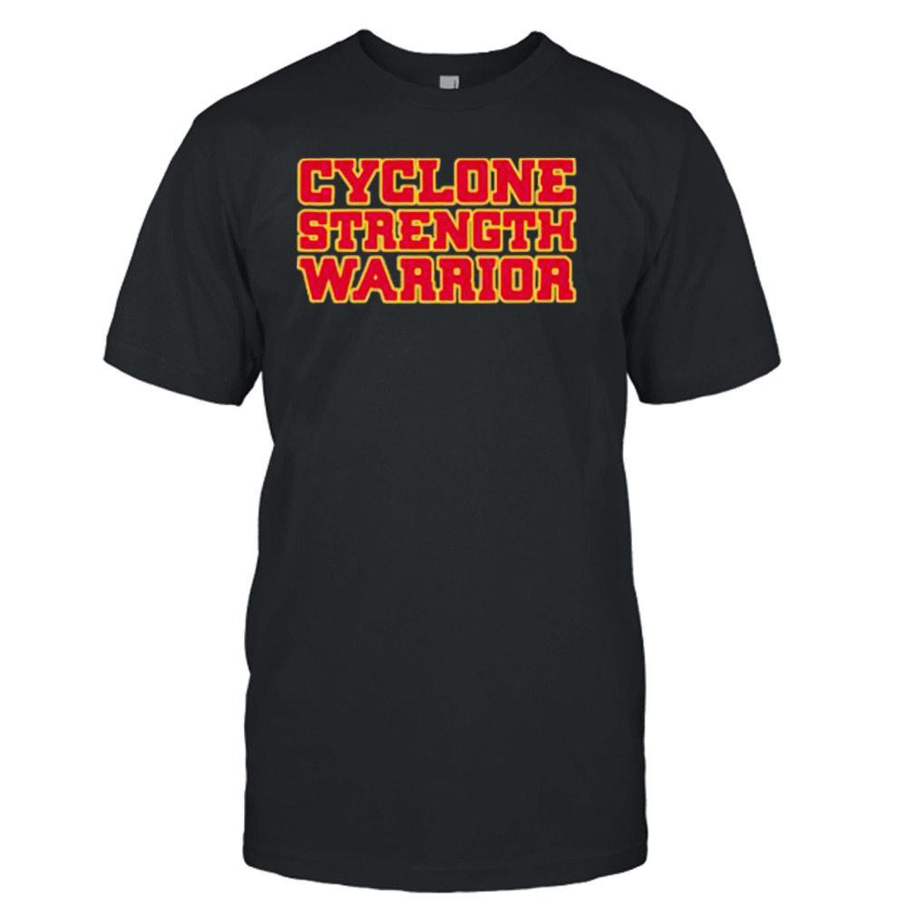 Cyclone Strength Warrior Iowa State Cyclones Football T-Shirt