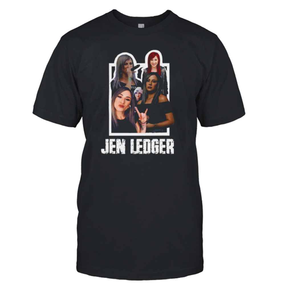 English Singer Co-vocalist Jen Ledger Skillet Band shirt