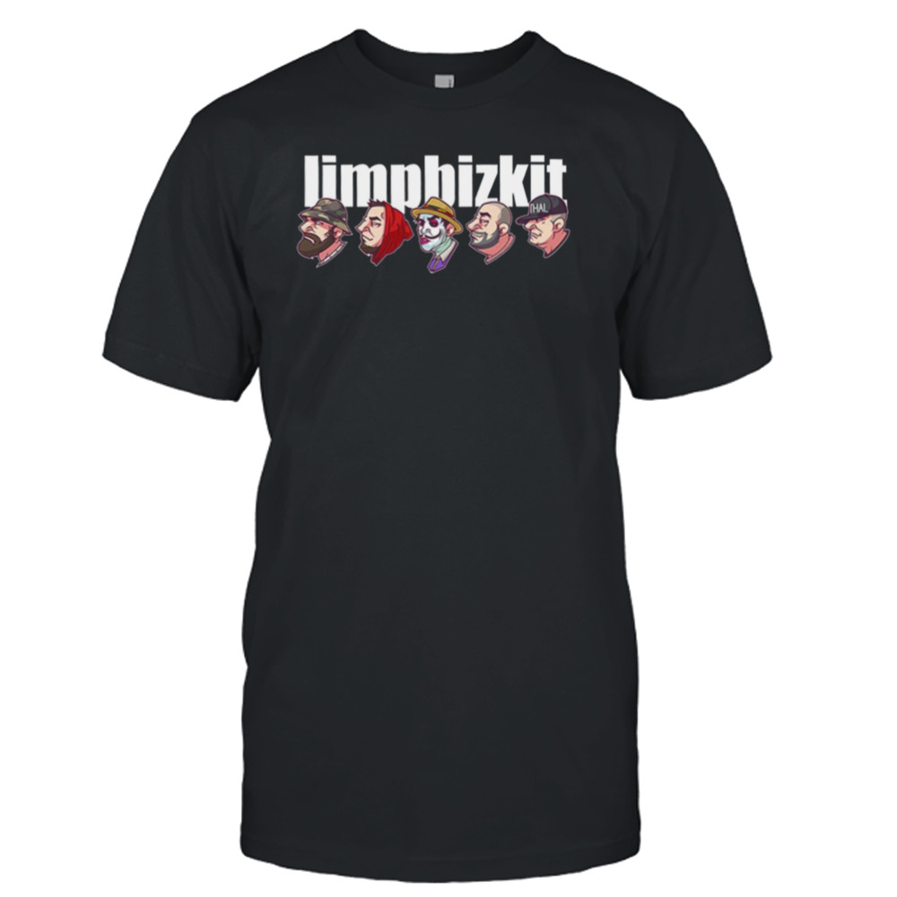 Five Faces Of Limp Bizkit Fanart shirt