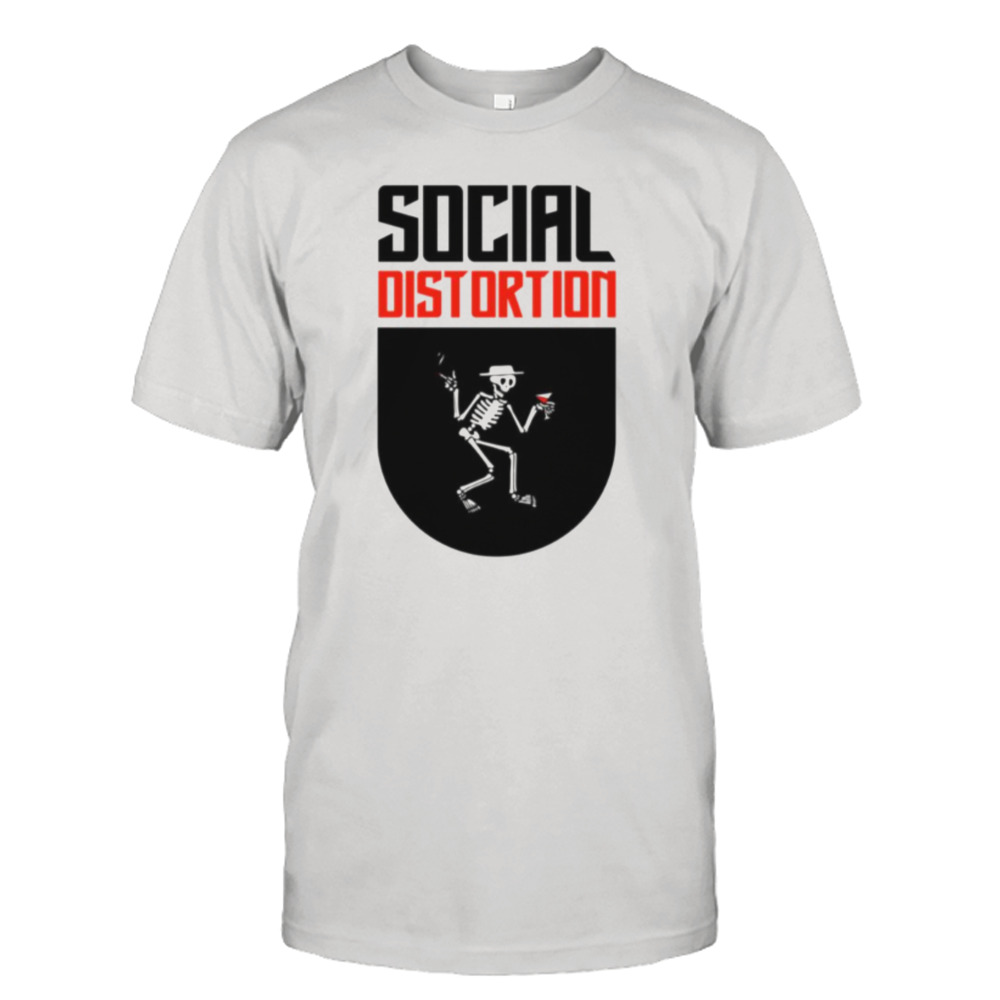 Logo Social Distortion Cowpunk Rock Band shirt