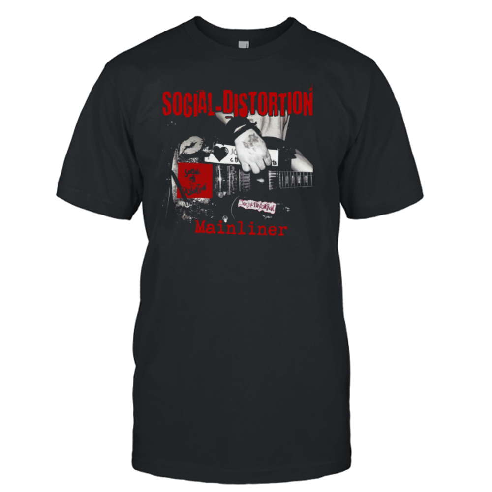 Mainliner Social Distortion Rock Band shirt