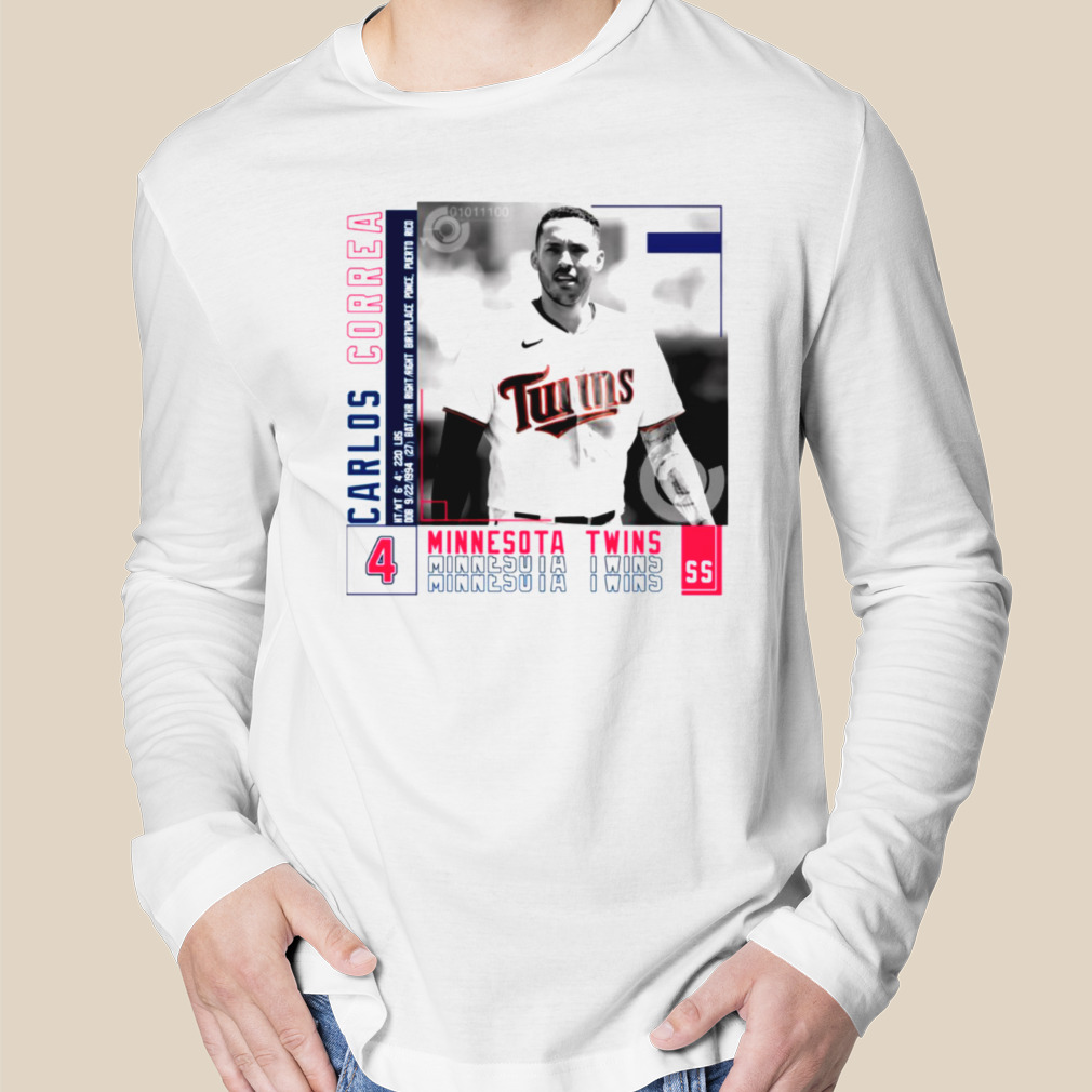 Top-selling Item] Carlos Correa 4 Minnesota Twins Player 3D Unisex Jersey -  White