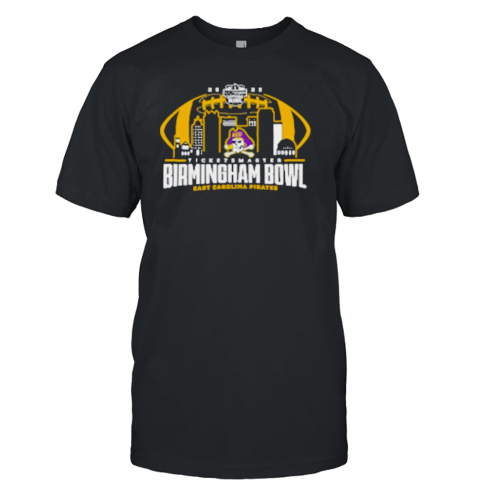 NCAA Purple Birmingham Bowl 2022 East Carolina Pirates Playoff T-Shirt