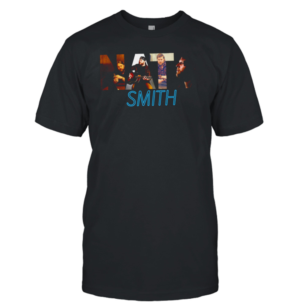 Nate Smith Geometric Logo Name shirt