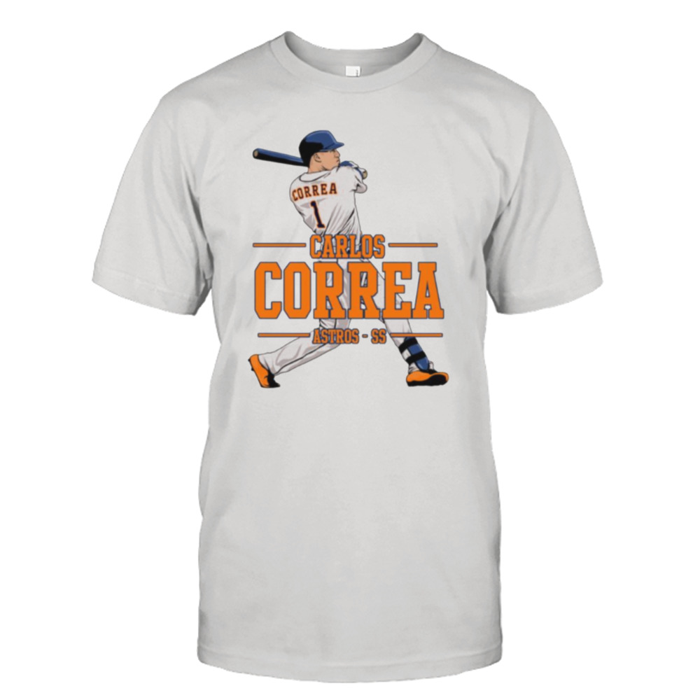 Number 1 Astros SS Carlos Corea shirt